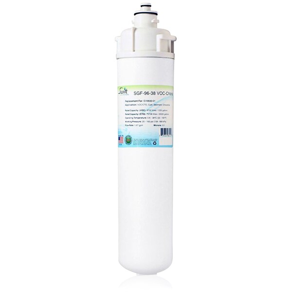 SGF-96-38 VOC-Chlora Replacement water filter for Everpure EV9693-01